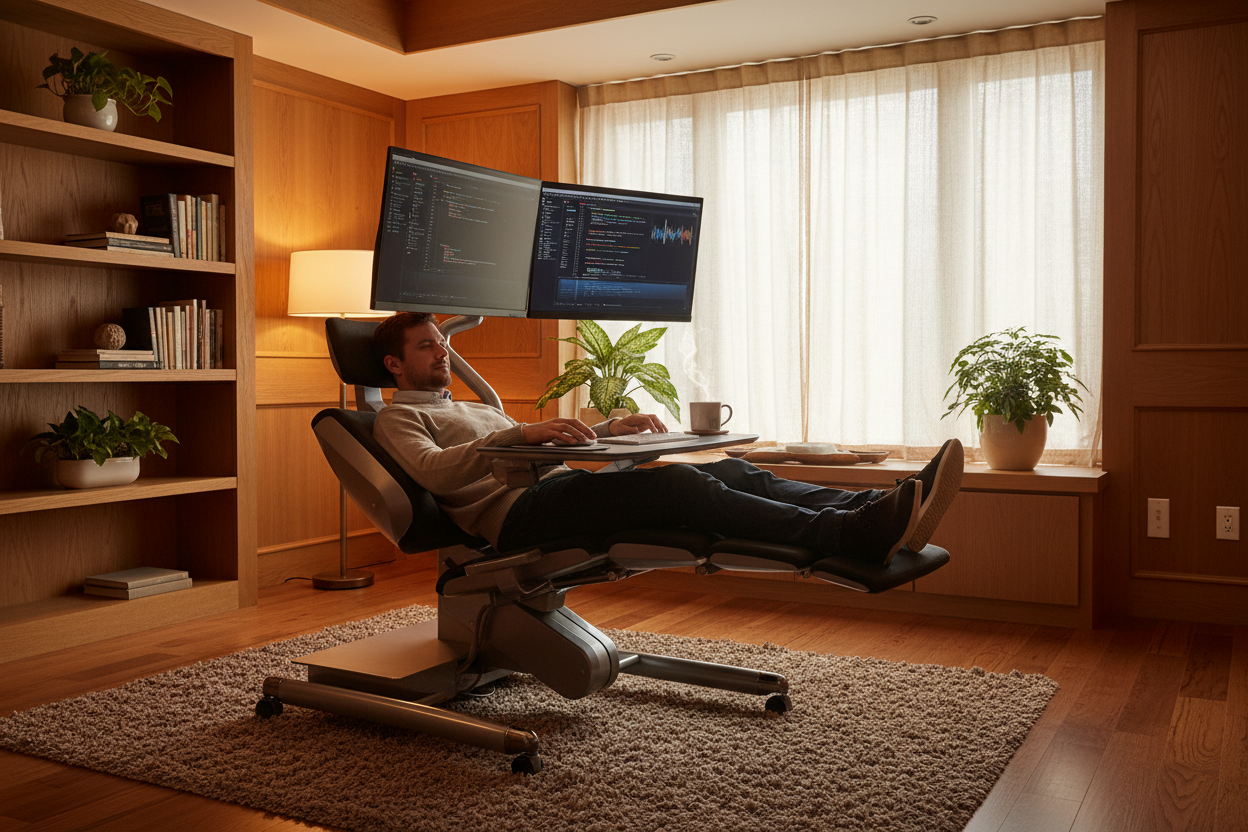 Weightless Workstations