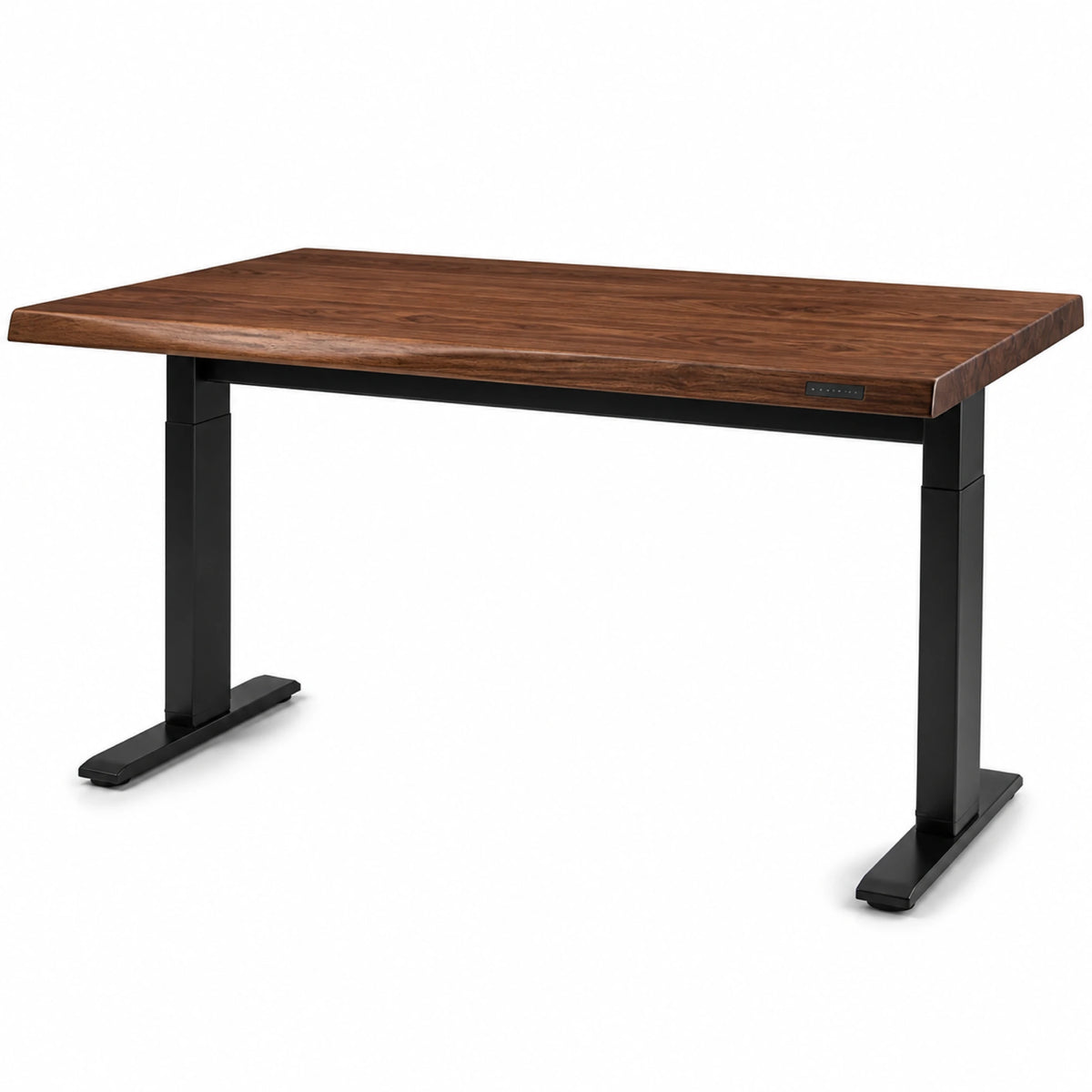 Stratum Walnut Sit-Stand Desk