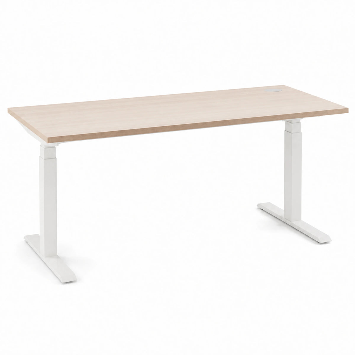 Stratum Oak Smart Desk
