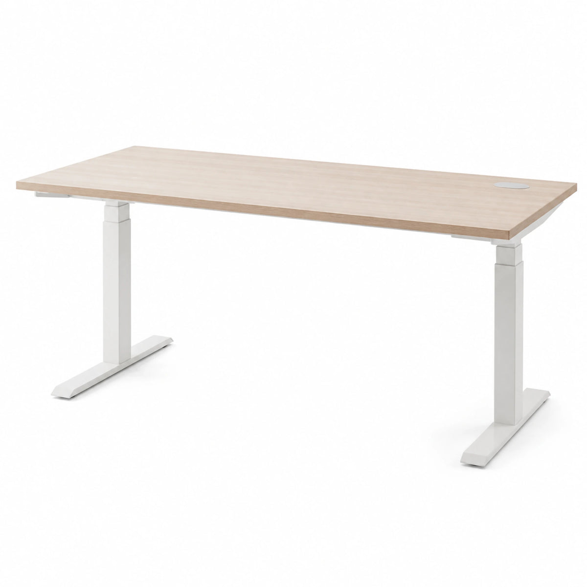 Stratum Oak Smart Desk