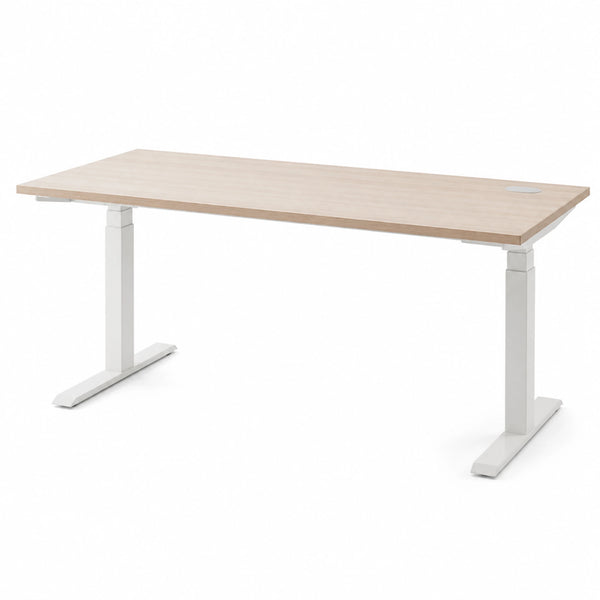 Stratum Oak Smart Desk