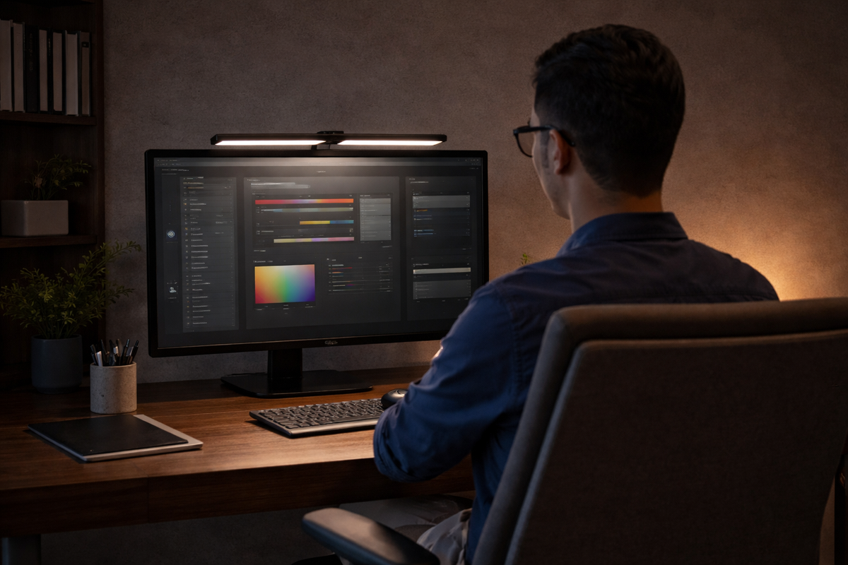 BenQ ScreenBar Halo Monitor Light