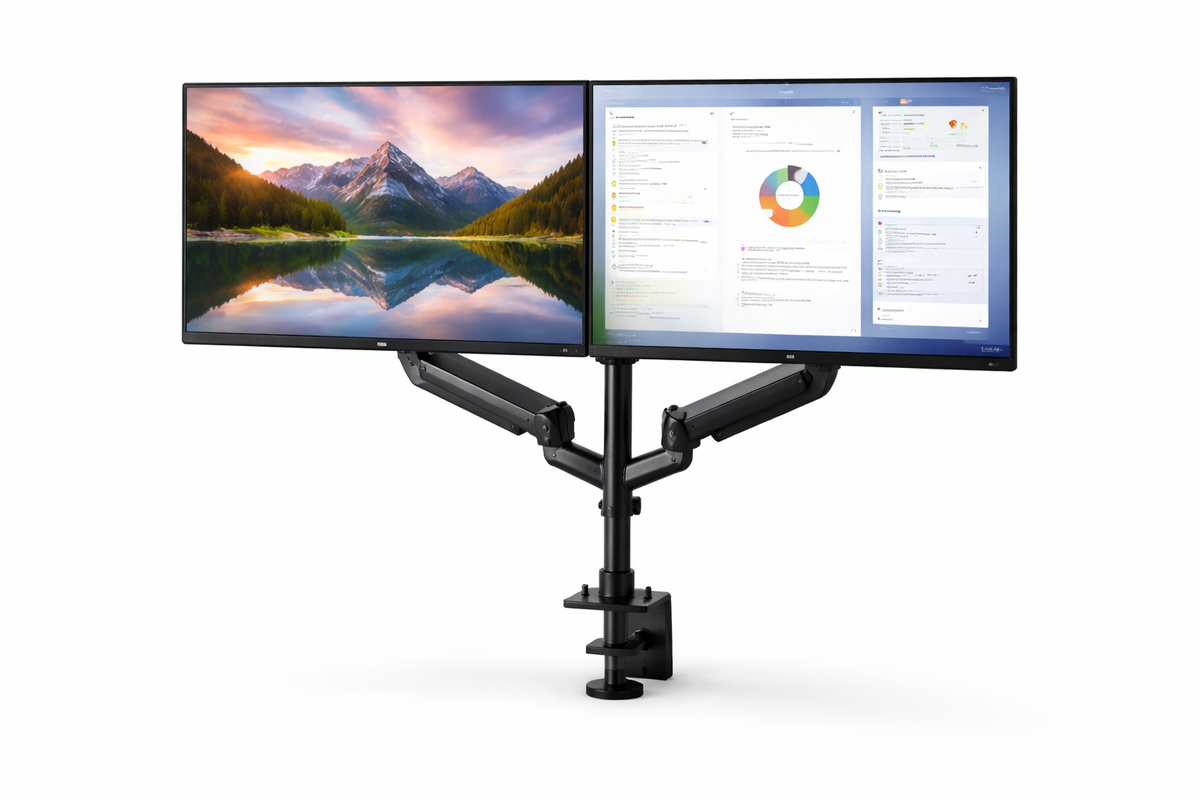 Axis Dual Monitor Mount